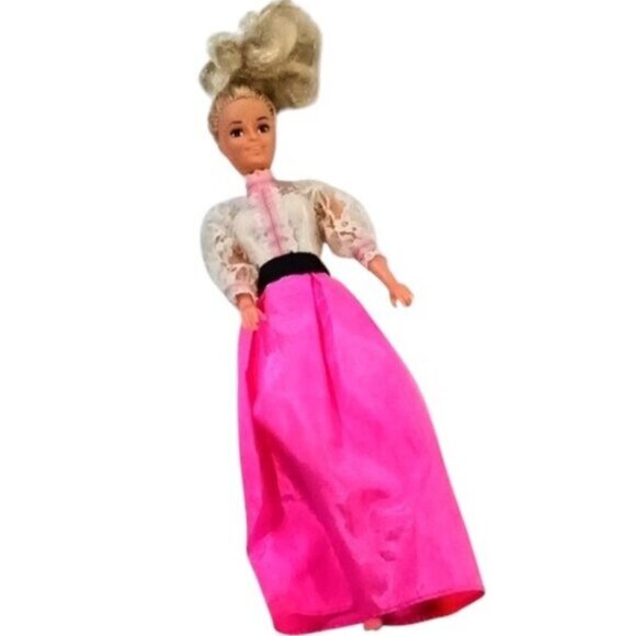 Vintage M.S. Shilman Hong Kong 1984 Angel Face Blonde Barbie Clone Articulated - Picture 1 of 6